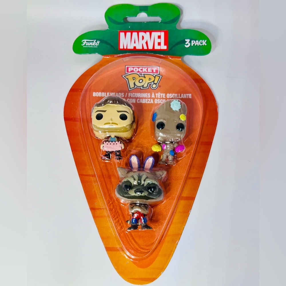 Funko Pop: Guardians of The Galaxy Star-Lord, Groot, & Rocket